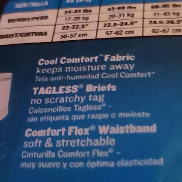 Hanes Taglesd Briefs - Picture 6 of 6